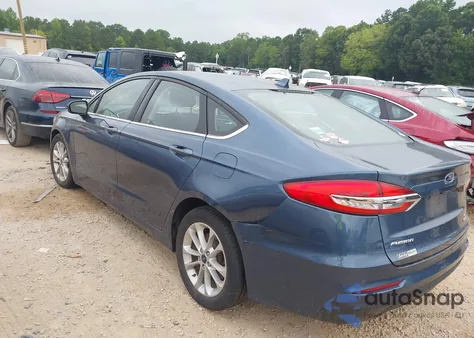 2019 Ford Fusion Se z USA, uszkodzony, nr VIN 3FA6P0HD9KR249290